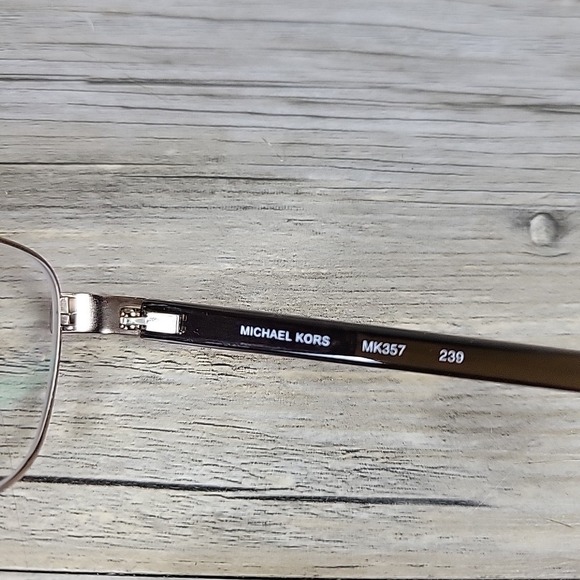 Michael Kors MK 357 239 Eyeglasses Frames Rectangle Bronze Brown 49-17-135 - Picture 5 of 11